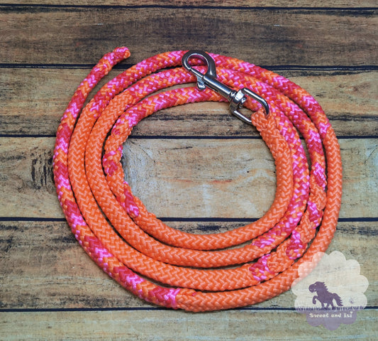 Gespleisste, bunte Stricke