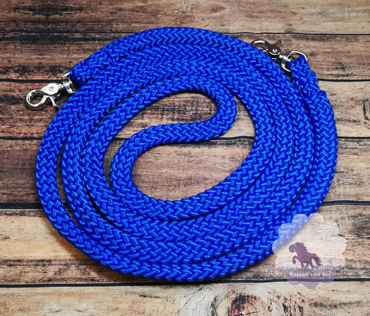 Gespleisste, farbige Zügel