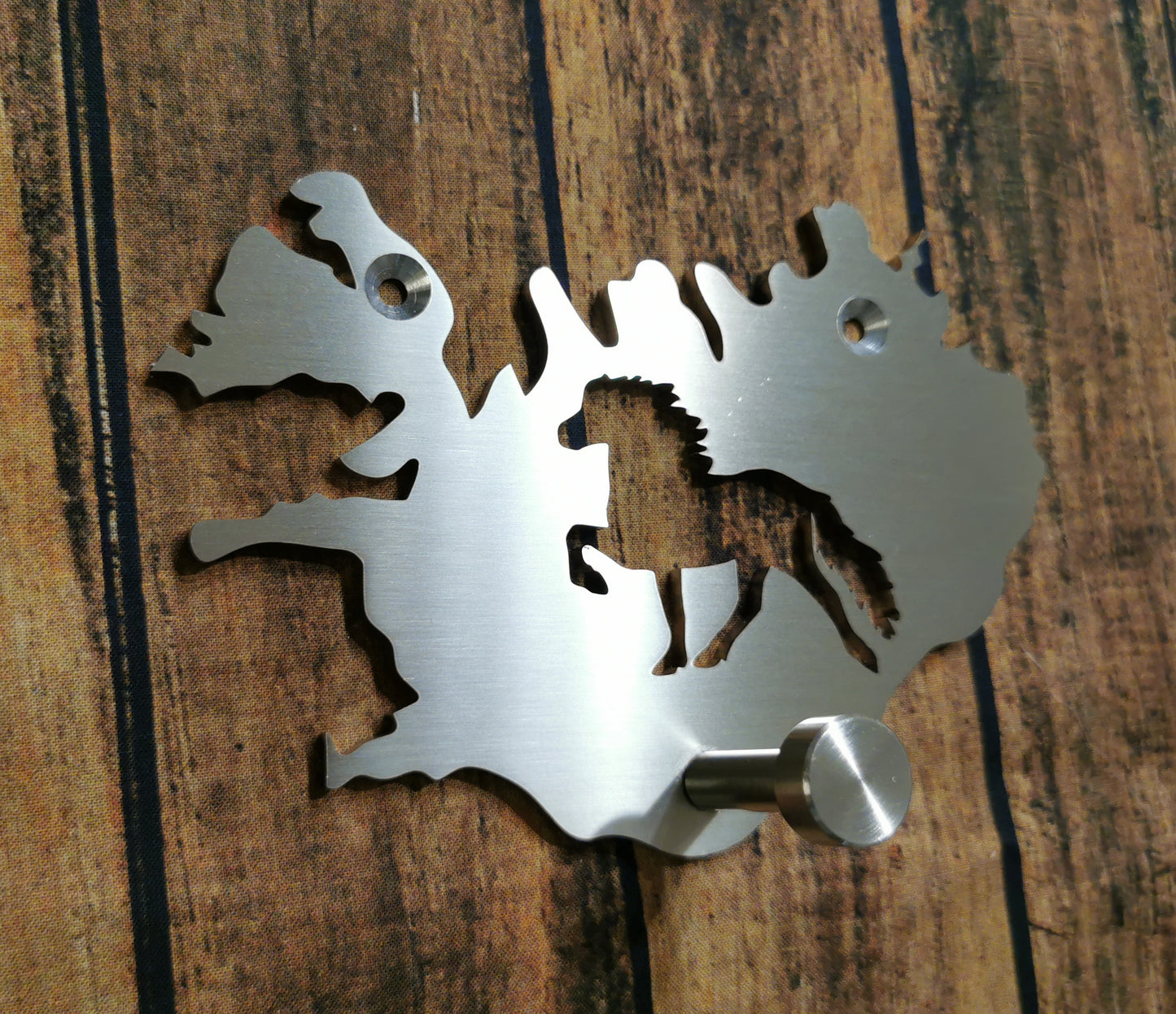 Kleiderhaken aus Edelstahl