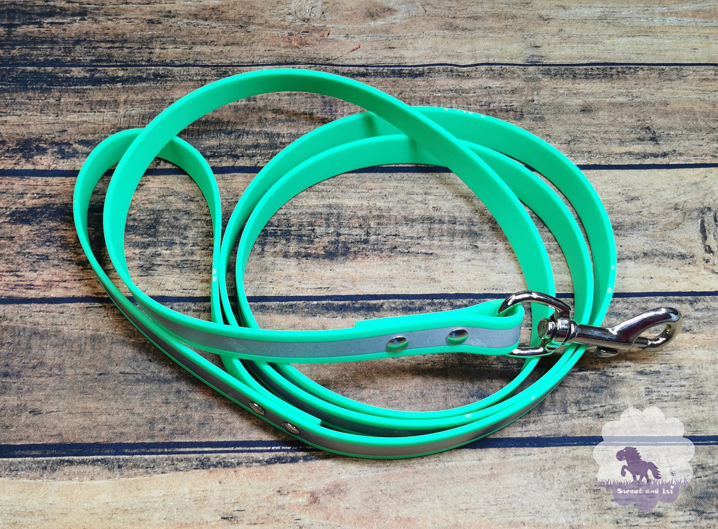 Reflektierende Biothane-Leinen