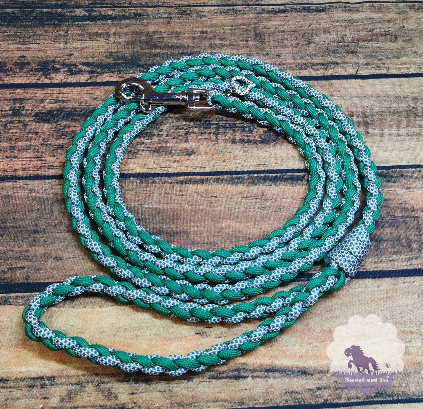 Handgeflochtene dünne Hundeleinen für kleine Hunde