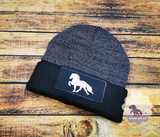 Reflektierende Strickmützen