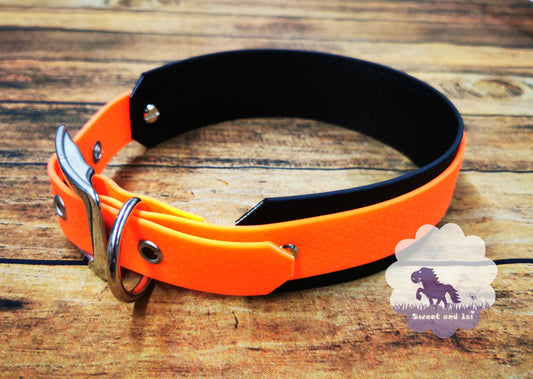 Halsband Hexa unterlegt 42-49cm