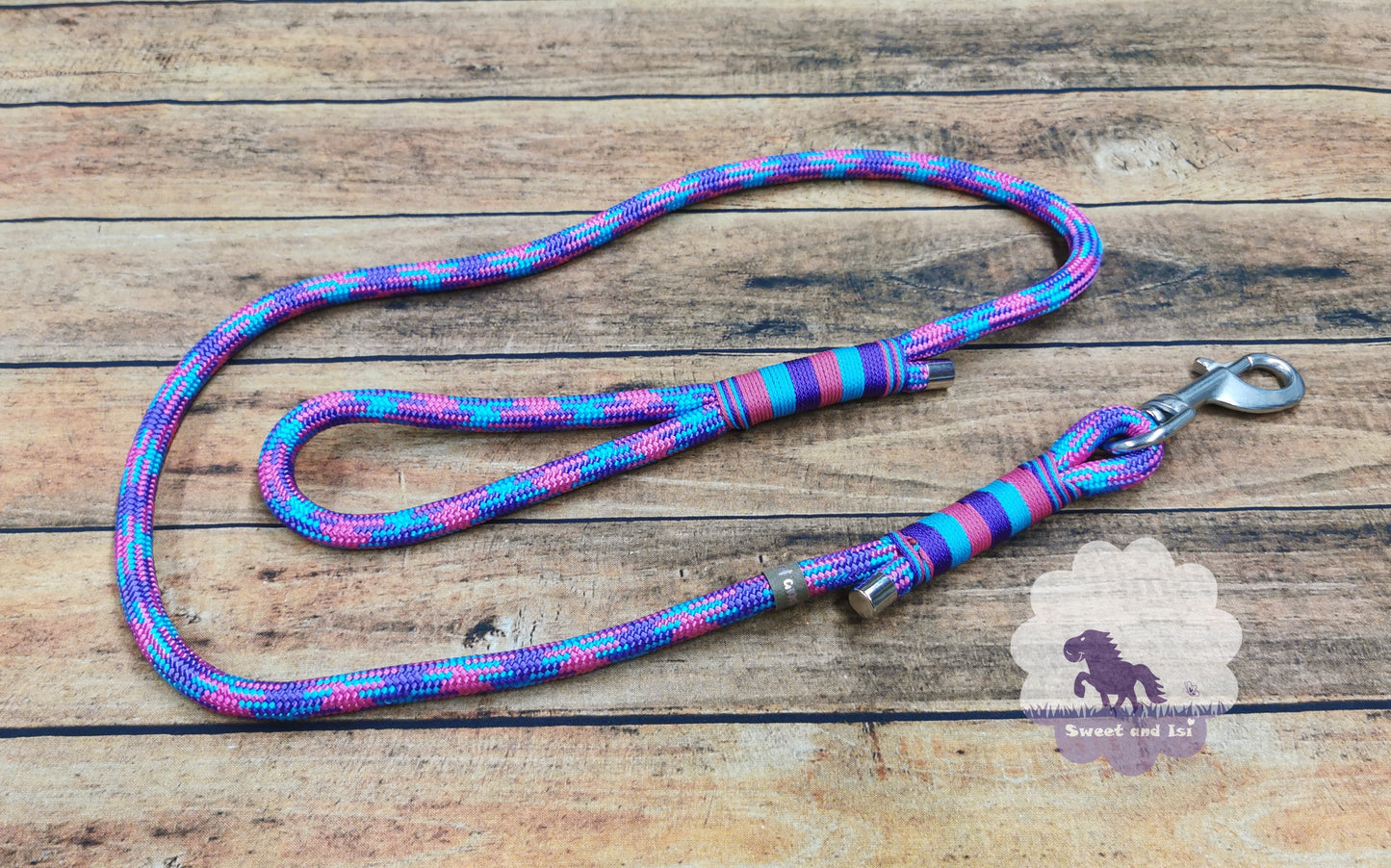 Hundeleine getakelt kurz