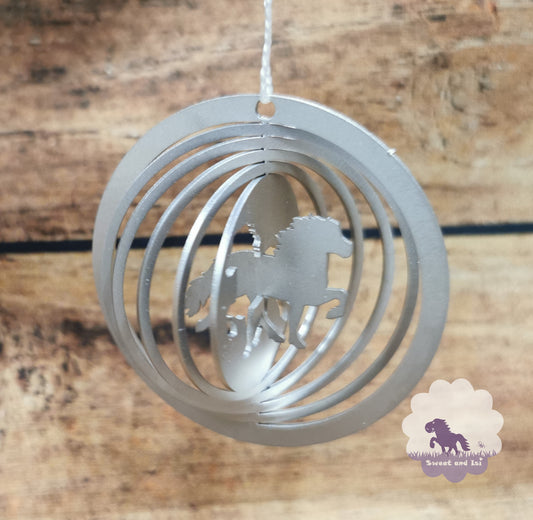 Weihnachtskugeln aus Edelstahl