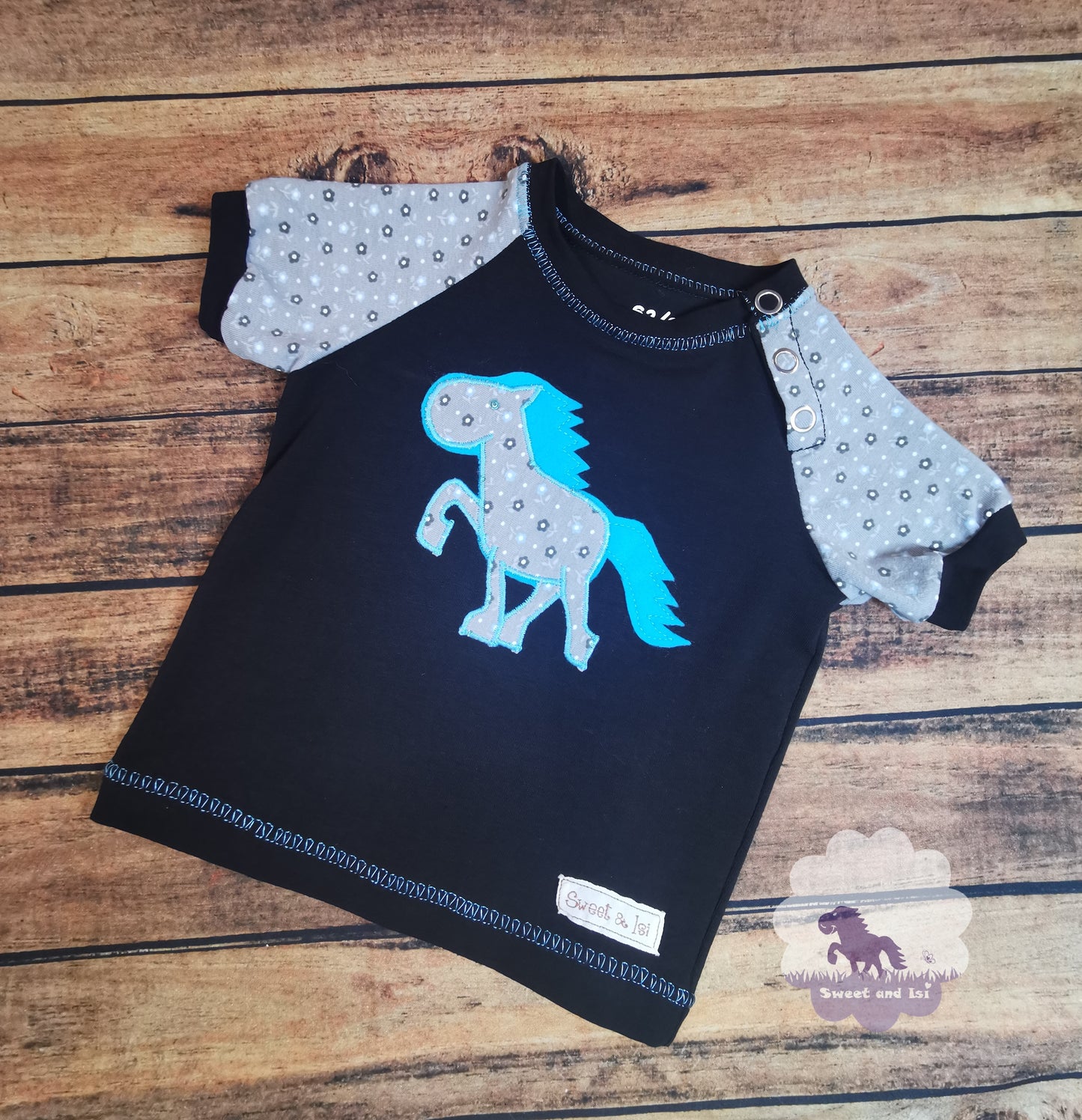 Raglanshirt Sweety Grösse 62-116 - Auslaufmodell