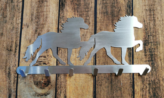 Schlüsselbrett aus Edelstahl