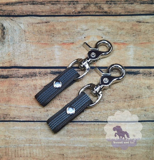 Bunte Steigbügelhalter aus Gurtband